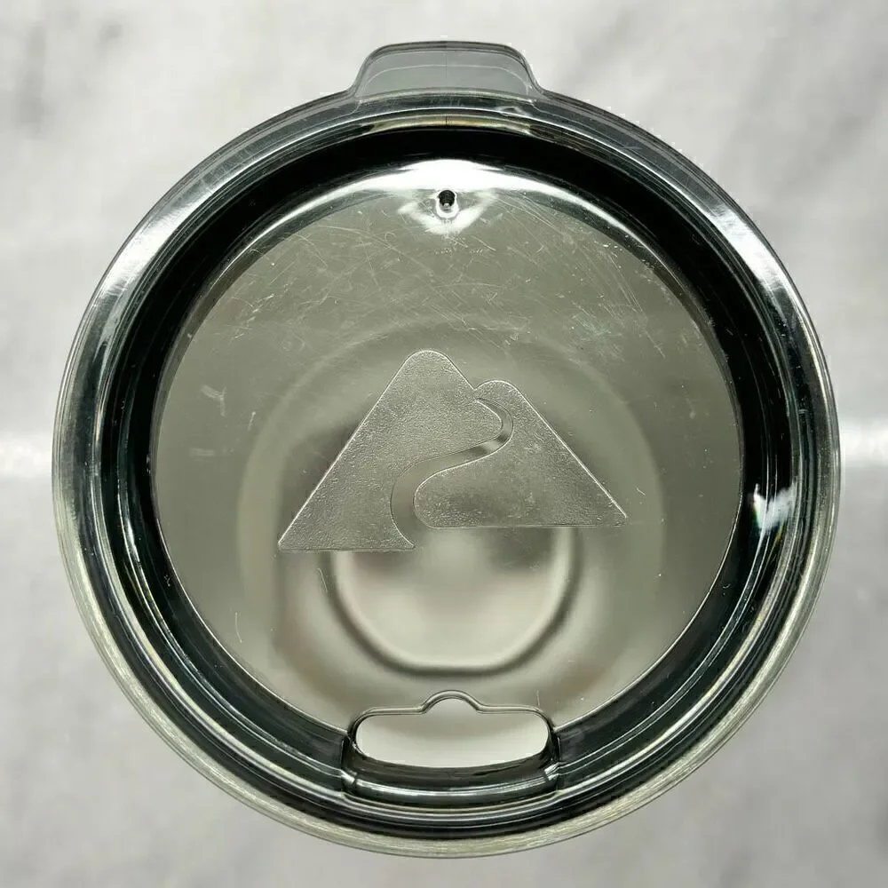 Ozark Trail Double Wall Vacuum Stainless Steel Tumbler With Lid White 30oz